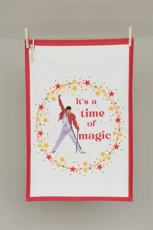 TIME OF MAGIC Geschirrtuch