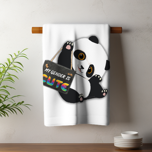 Geschirrtuch Cute Panda