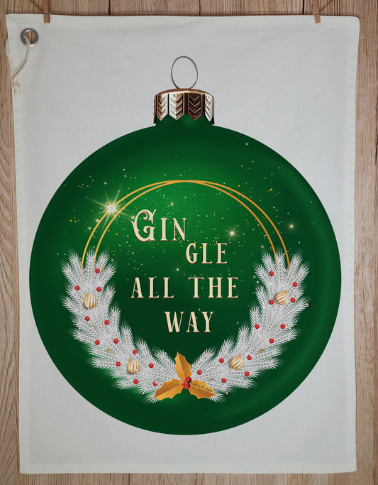 Geschirrtuch Gin-gle all the way